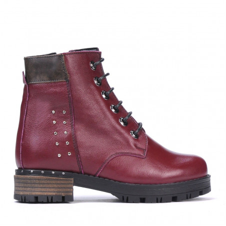 Dziecięce botki 3014 bordo