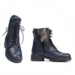 Damskie botki 3333 indigo