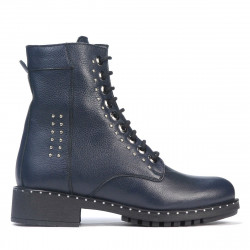 Damskie botki 3333 indigo