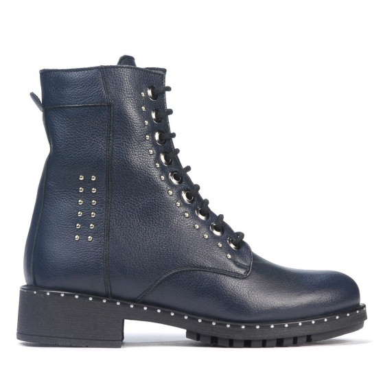 Damskie botki 3333 indigo