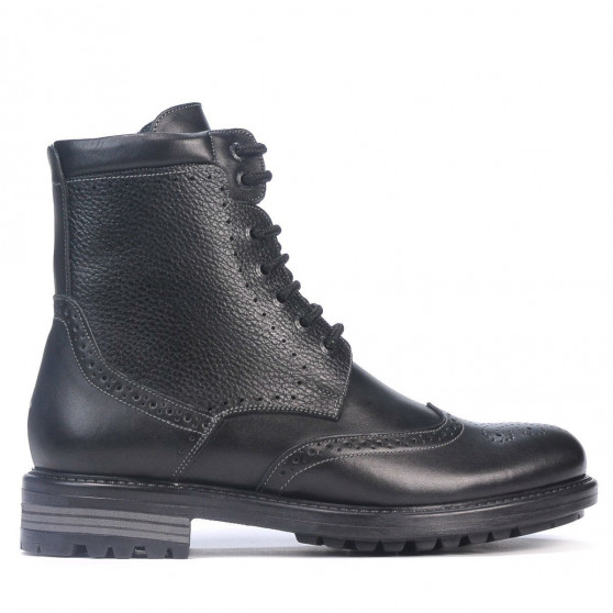 Buty męskie 4112 czarne