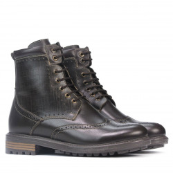 Buty męskie 4112 kawa
