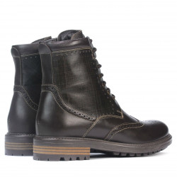 Buty męskie 4112 kawa