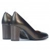 Eleganckie buty damskie 1273 perłowy brąz