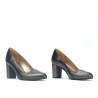 Eleganckie buty damskie 1273 perłowy brąz