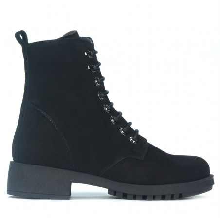 Damskie botki 3336 czarne bufo