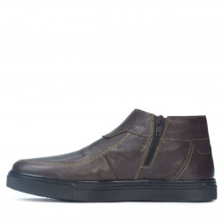Buty męskie 4117 kawa