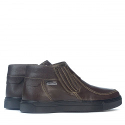 Buty męskie 4117 kawa