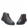 Buty męskie 4117 kawa