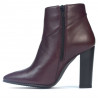 Damskie botki 1154-1 bordo