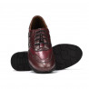 Damskie buty sportowe/casual 6005 bordo kombinowane