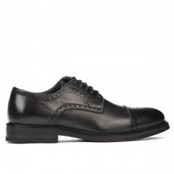 Eleganckie buty męskie (duże rozmiary) 896m czarne