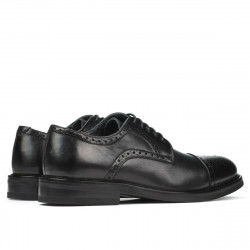 Eleganckie buty męskie (duże rozmiary) 896m czarne