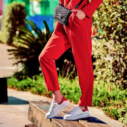 Buty sportowe damskie 6008 biały kombinowany