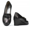 Damskie buty casual 6011 czarne