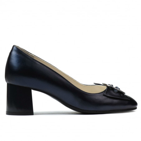 Eleganckie buty damskie 1274 indigo perłowy