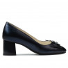 Eleganckie buty damskie 1274 indigo perłowy