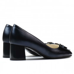 Eleganckie buty damskie 1274 indigo perłowy