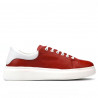 Buty sportowe damskie 6008 czerwony połączony