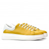 Buty sportowe damskie 6008 żółty kombinowany