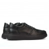 Buty casual/sport męskie 900-1 czarne