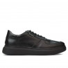 Buty casual/sport męskie 900-1 czarne