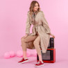 Buty sportowe damskie 6008 czerwony połączony