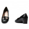 Damskie buty casual / eleganckie 6012 czarne