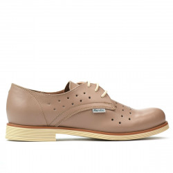 Damskie buty casual 678 w kolorze nude