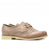 Damskie buty casual 678 w kolorze nude