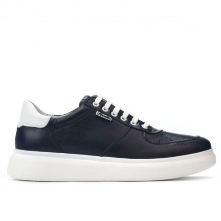 Półbuty casual/sportowe męskie 900 indigo kombinowany