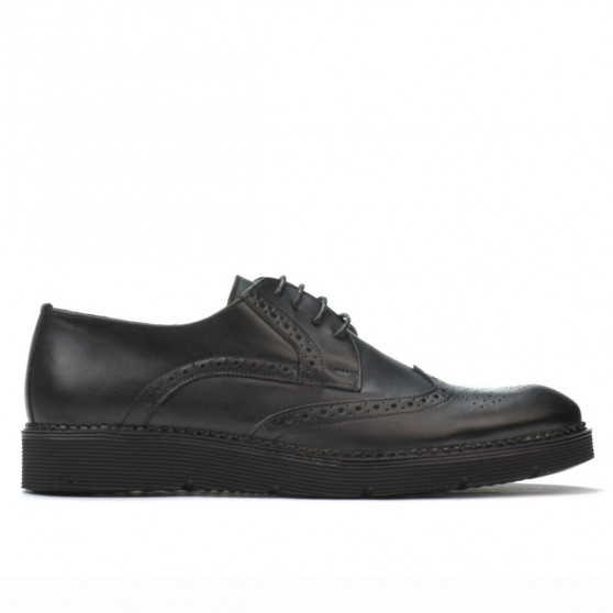 Buty casual męskie 831-1 czarne