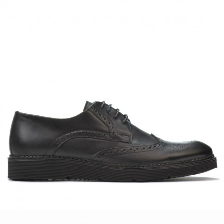 Buty casual męskie 831-1 czarne