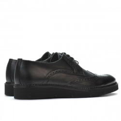 Buty casual męskie 831-1 czarne
