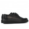 Buty casual męskie 831-1 czarne