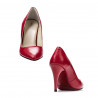 Damskie eleganckie buty 1246 czerwony