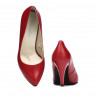 Eleganckie buty damskie 1234 czerwone