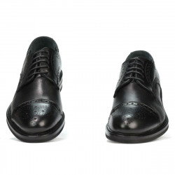 Eleganckie buty męskie (duże rozmiary) 896m czarne