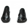 Eleganckie buty męskie (duże rozmiary) 896m czarne