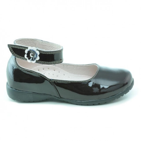 Buty dziecięce 17c lakierowane brązowe