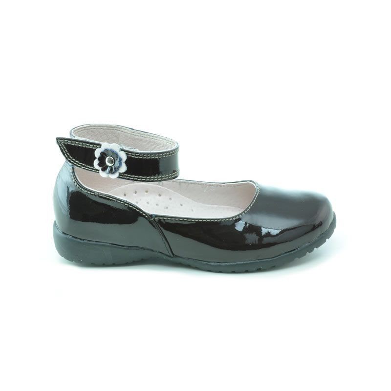 Buty dziecięce 17c lakierowane brązowe