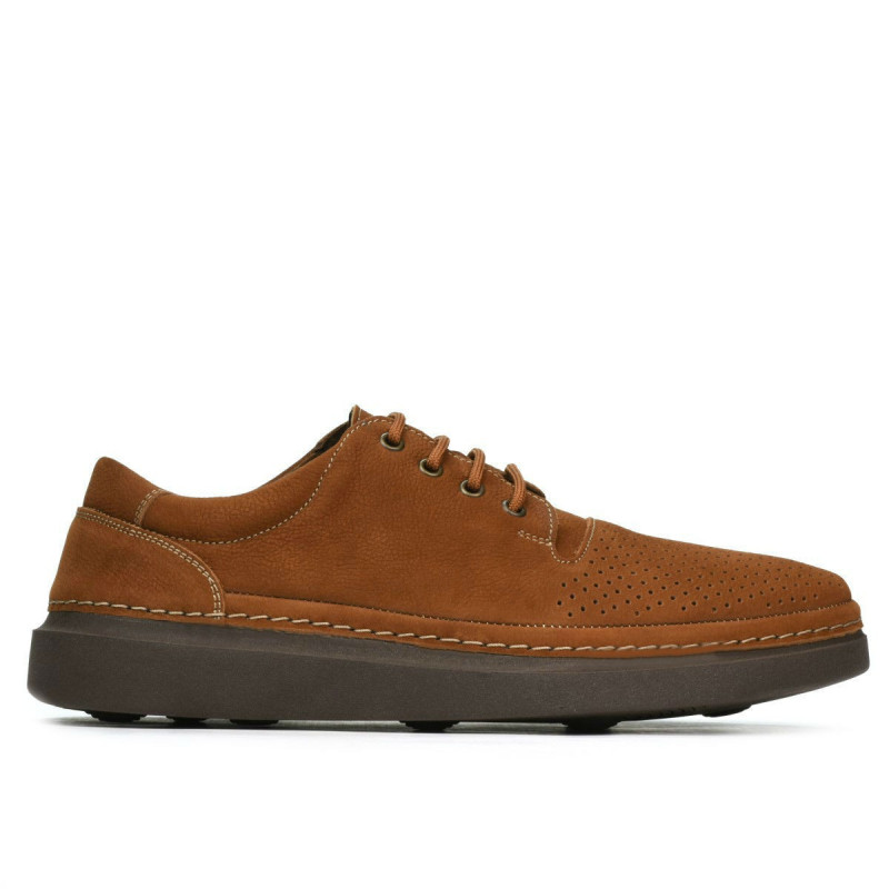Buty casual/sportowe męskie 901 bufo brązowy