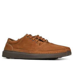 Buty casual/sportowe męskie 901 bufo brązowy