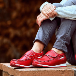 Dziecięce buty 172 czerwone