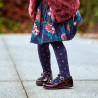 Buty dziecięce 63c lakier bordowy
