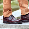 Dziecięce buty 163 w kolorze bordo