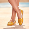 Damskie buty casual 699 żółty kombinowany