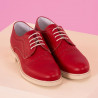 Damskie buty casual 6001 czerwone