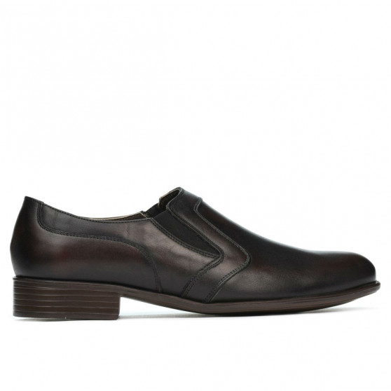 Eleganckie buty męskie 903 a brązowy