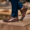 Eleganckie buty męskie 896 a cafe lifestyle